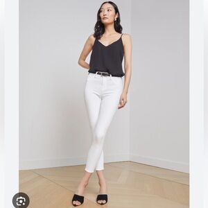 L’Agence high rise jeans (slightly cropped)